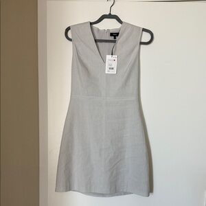 Theory Gray Sleeveless Dress New w/Tags Size 6